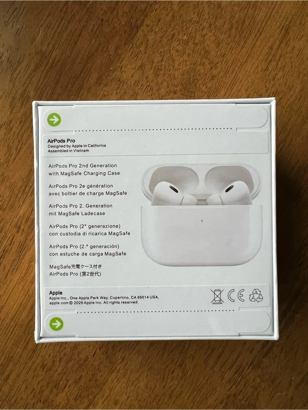 Apple AirPods Pro 2nd Generation - White